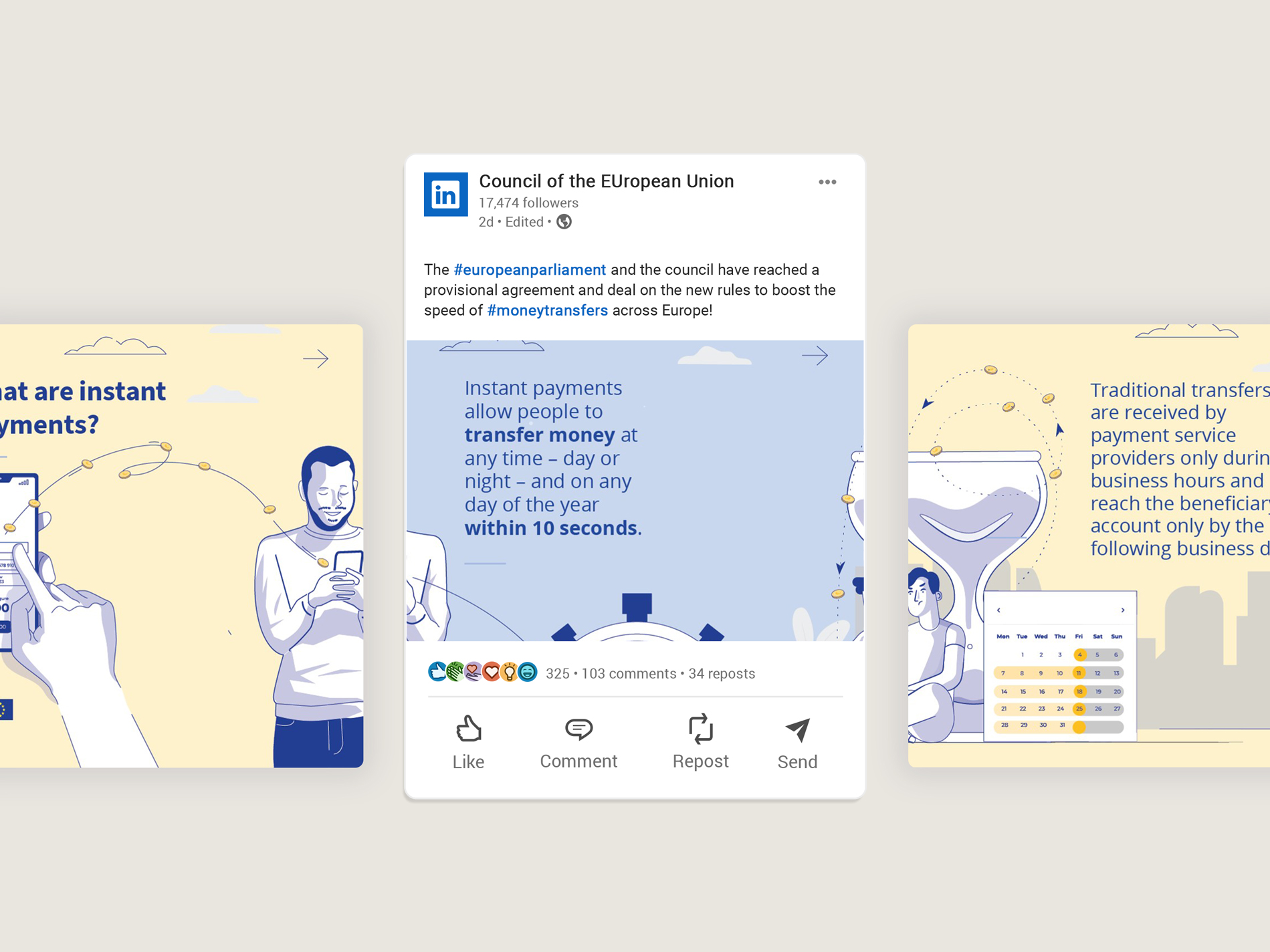 image of the Instant pay illustration in an isometric phone